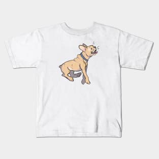 Cute French Bulldog Puppy Kids T-Shirt